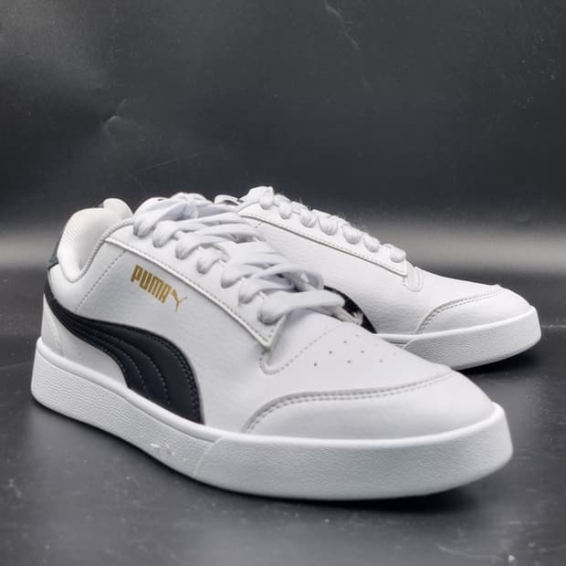 푸마 셔틀 화이트 스니커즈250 