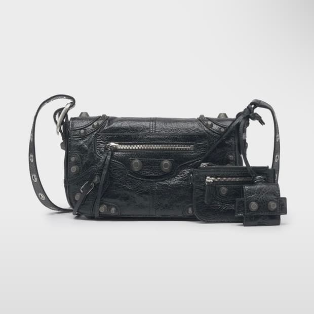 발렌시아가 르카골 플랩백 XS 블랙 판매합니다