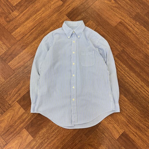 M(100) 브룩스브라더스 시어서커 스트라이프 남방 셔츠 