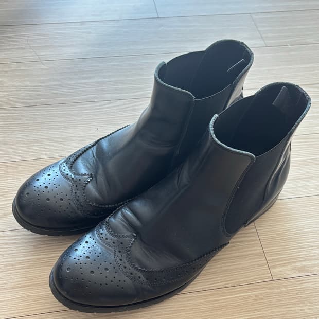 아르마니익스체인지 첼시부츠