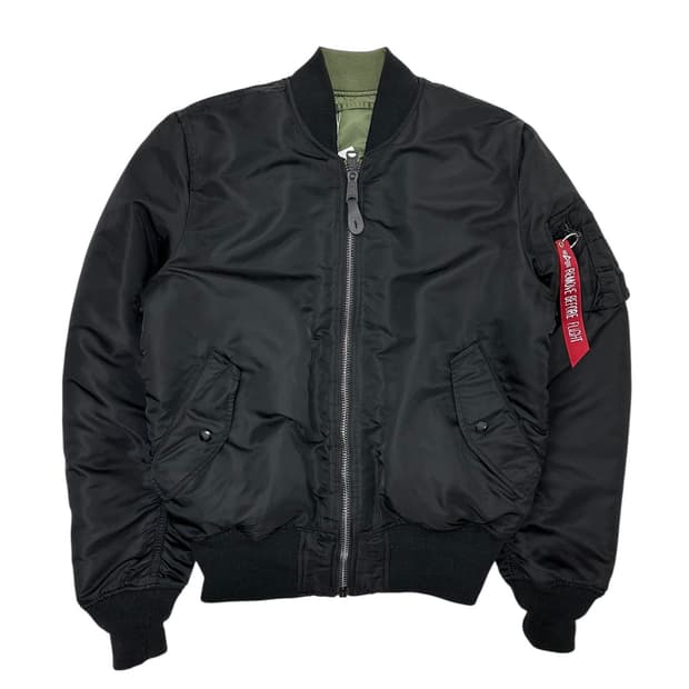 알파 인더스트리 MA-1 리버서블 항공 점퍼