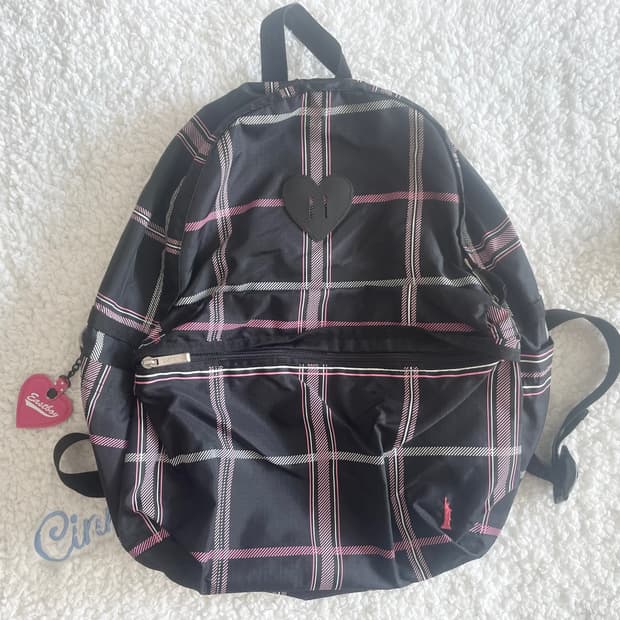 모리걸 빈티지 이스트보이 eastboy 체크 백팩 🖤💗