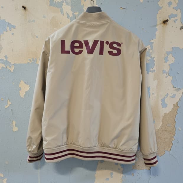 리바이스 리버시블 바시티 양면 자켓 L