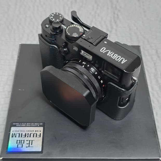 후지 x100f 블랙