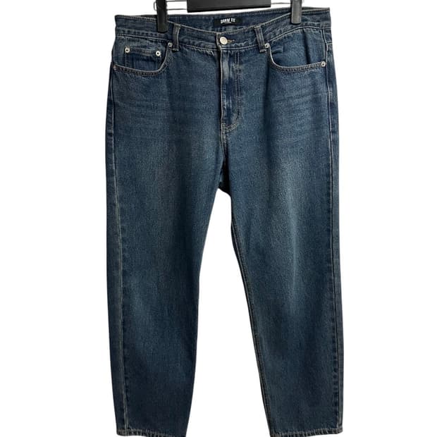 드로우핏(DRAW FIT) 레귤러핏 워싱 데님팬츠 XL size