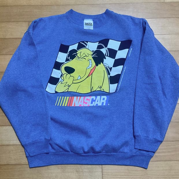 Tultex 90s 00s usa 스웻셔츠 나스카 wacky race