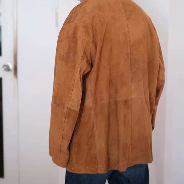 헤릴 고트 스웨이드 자켓 / Herill Goat Suede Jaket 