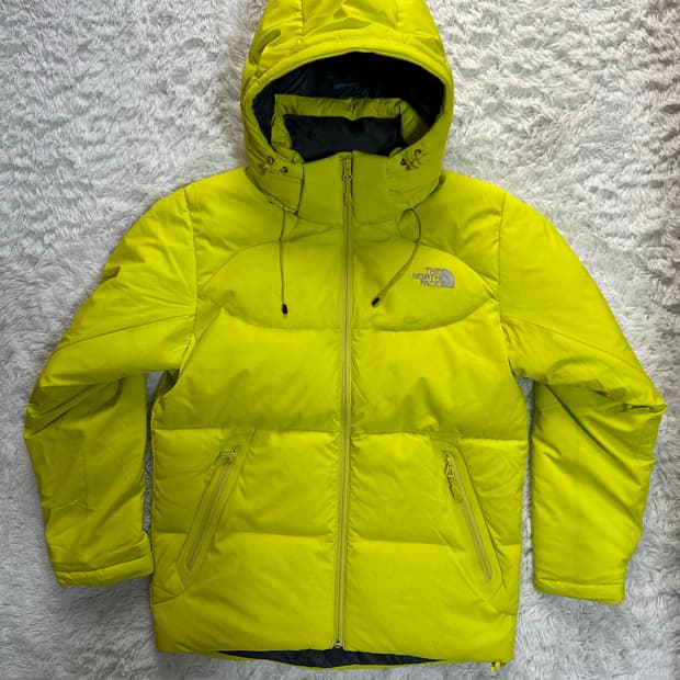 노스페이스 NSJ1DG57 옐로우 라임 패딩 95