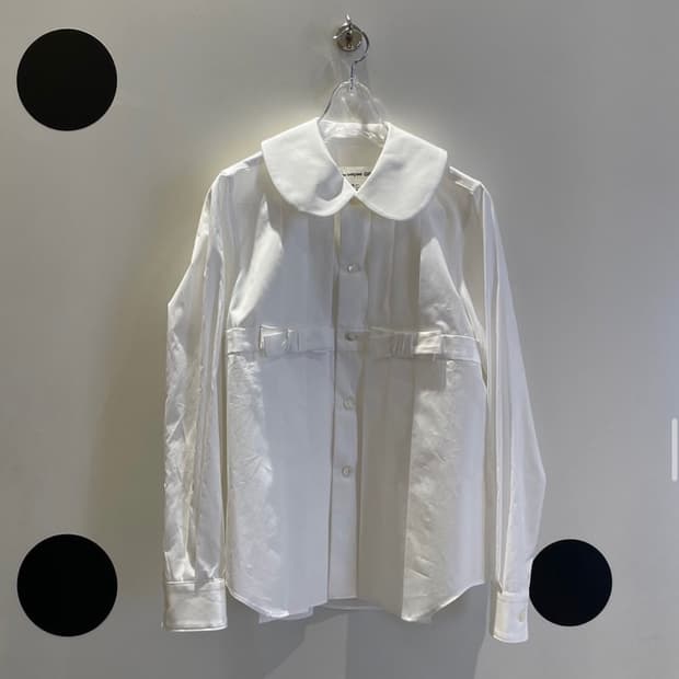 꼼데가르송 걸 리본 블라우스 25SS