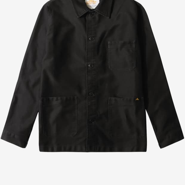 [50] 르몽생미셸 몰스킨 워크자켓_블랙