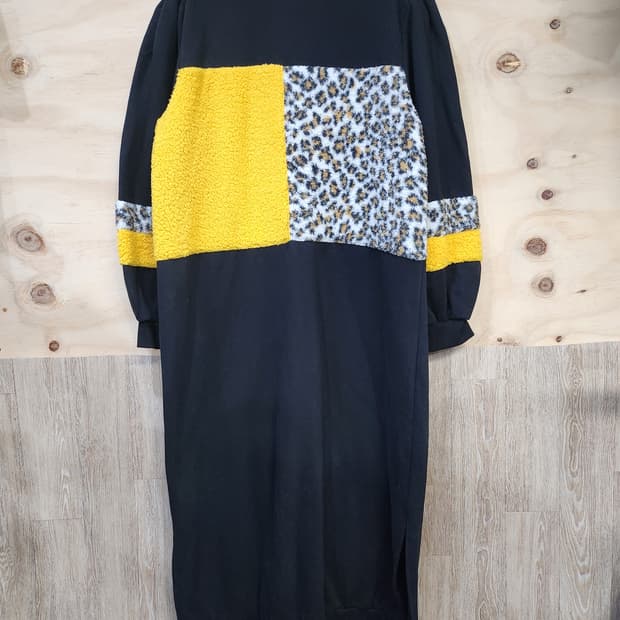 141) 여성 기모 롱원피스