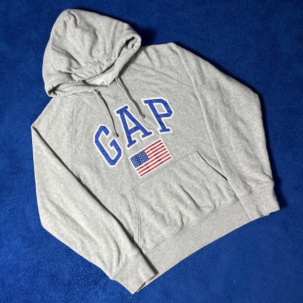GAP 성조기 후드티 