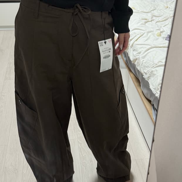 Zara 벌룬카고팬츠