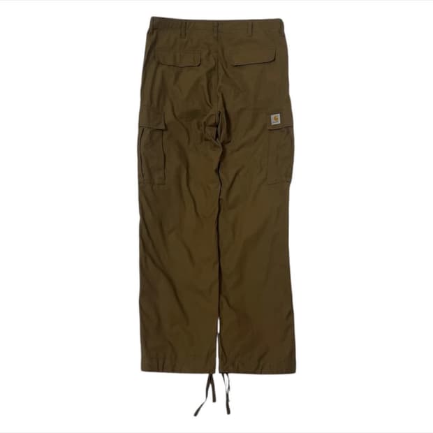 칼하트 WIP 카고팬츠 브라운