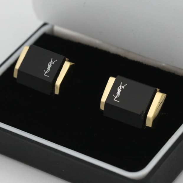 입생로랑 B등급 남자 명품 커프스 빈티지