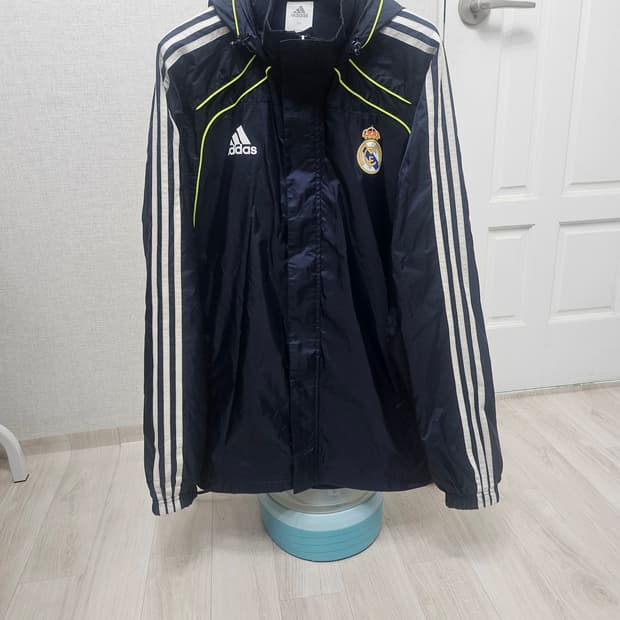 (105)XL☆초대장급☆ 아디다스 레알마드리드 [네이비] 레인자켓바람막이
