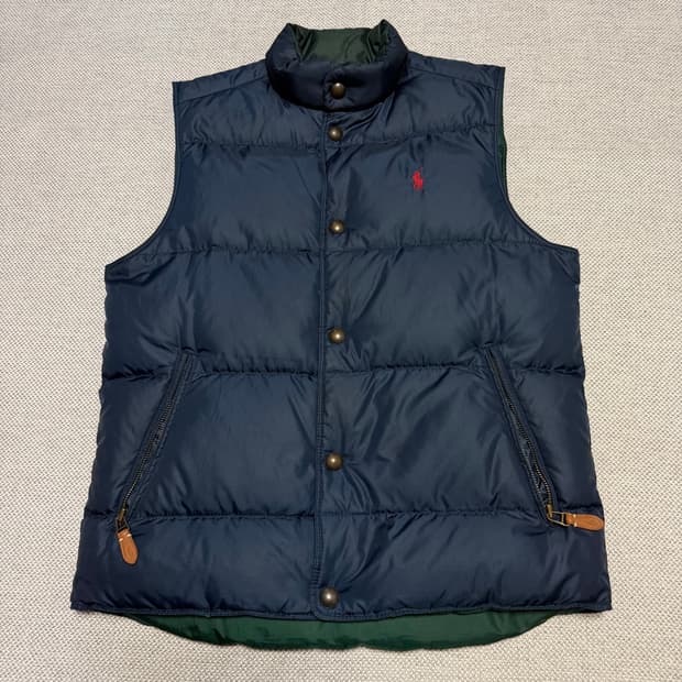 폴로 랄프로렌 리버시블 다운 패딩 조끼