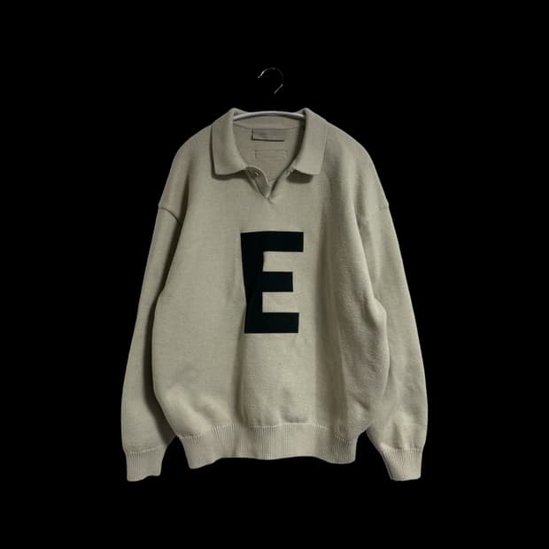 에센셜 키즈 니트 폴로 셔츠