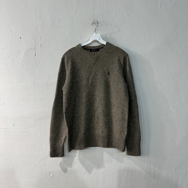 빈폴 엘보우패치 가디건 M