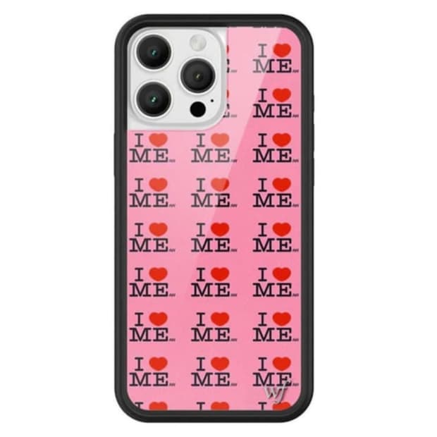 와일드플라워 x 애슐리윌리엄스 I❤️ME 아이폰15프로 핸드폰케이스