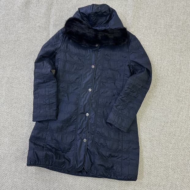 95 휠라 토끼털 패딩(한쪽지퍼고장) 0326D