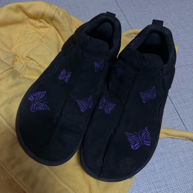 Needles X Reebok 니들스 리복 비트닉 목 코어블랙 퍼플