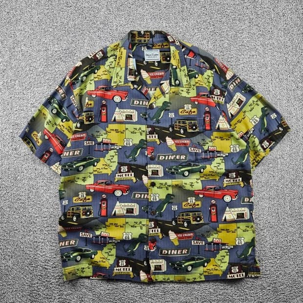 데이비드 캐리 오리지널스 반팔 셔츠 ( L ) / 11959