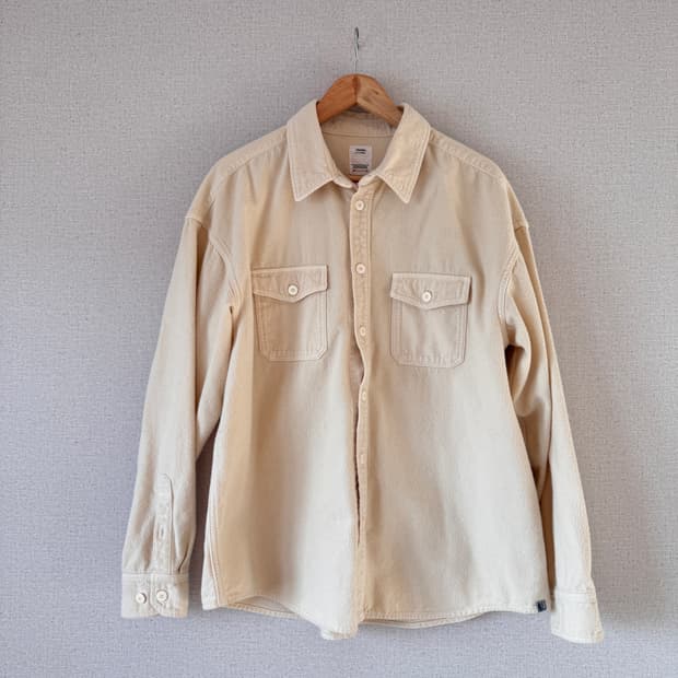 3) 비즈빔 럼버셔츠 코튼스웨이드 