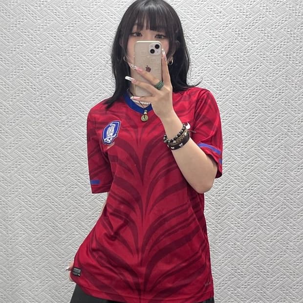 나이키 10-12 대한민국 축구국대 홈유니폼 져지 반팔티 M C11102