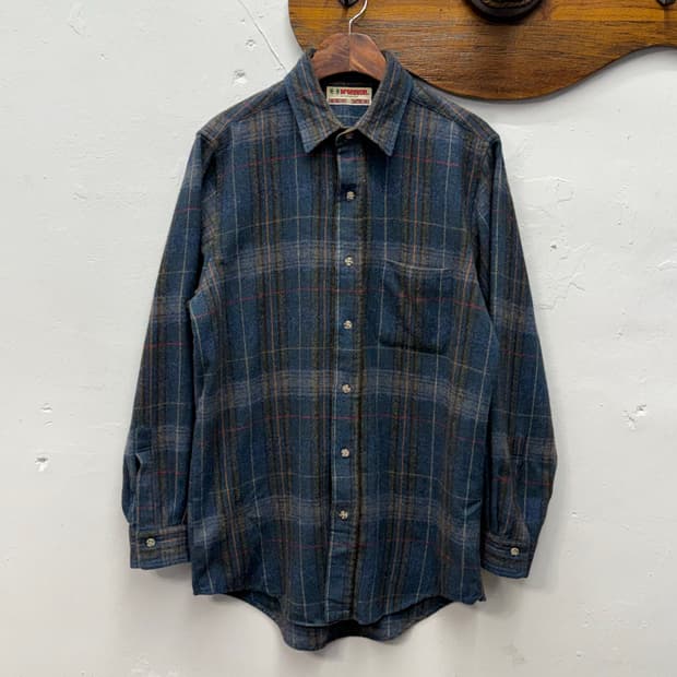 90s McGREGOR Wool Blend Plaid Shirt