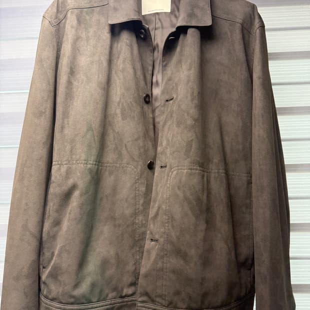 포터리 포우 스웨이드 자켓 3사이즈