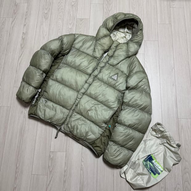 나이키 ACG 써마핏 루나 레이크 퍼퍼 자켓 라이트아미 # 패딩 살로몬 