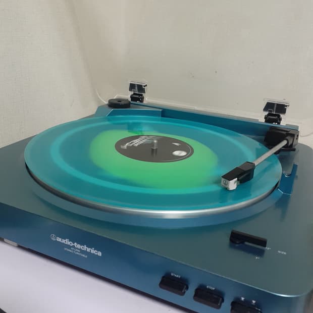 오디오테크니카 턴테이블 AT-LP60(PL300) 그린