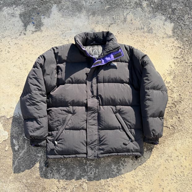 시에라 디자인 빈티지 구스다운 패딩 M