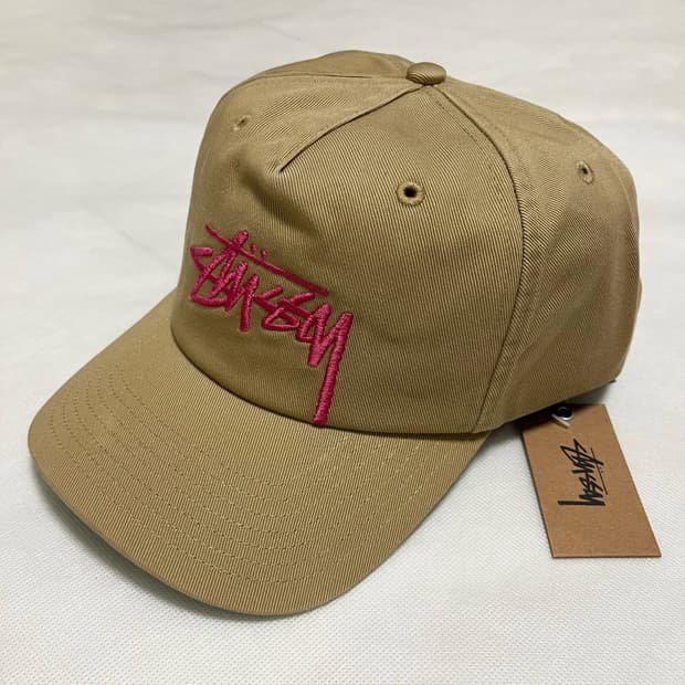 스투시 Mid-Depth Big Stock 볼캡