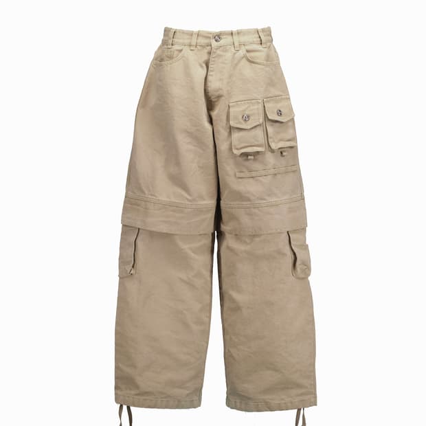 [2]포그서비스 밀리터리 옥스포드 포켓 팬츠 베이지