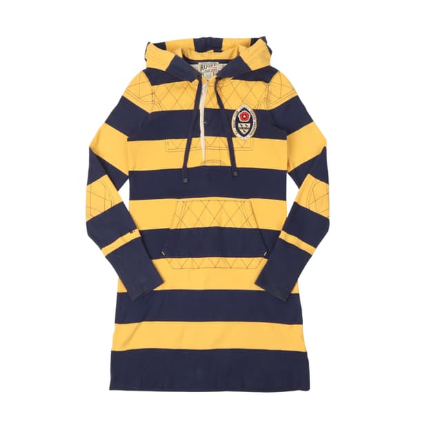 폴로 럭비 랄프로렌 후디 코튼 원피스