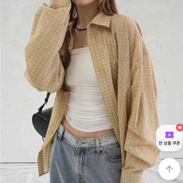 어반드레스 오버핏 체크 셔츠 (OL Overfit Check Shirt)