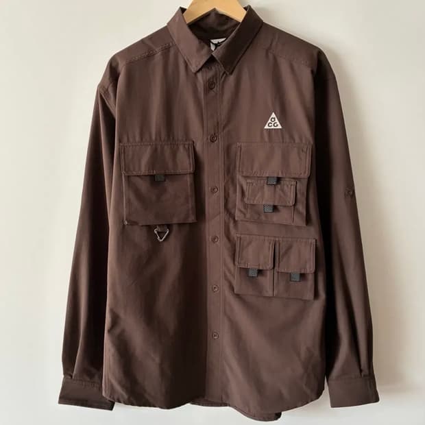 나이키 acg 드라이핏 uv 트레일 셔츠