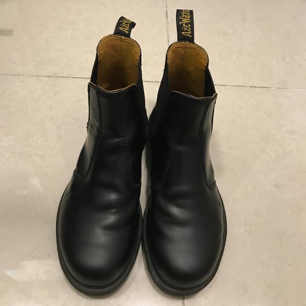 닥터마틴 첼시부츠 스무스블랙