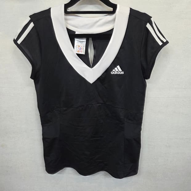 아디다스 일본판 올드스쿨 빈티지 메쉬 기능성 삼선 민소매나시 m