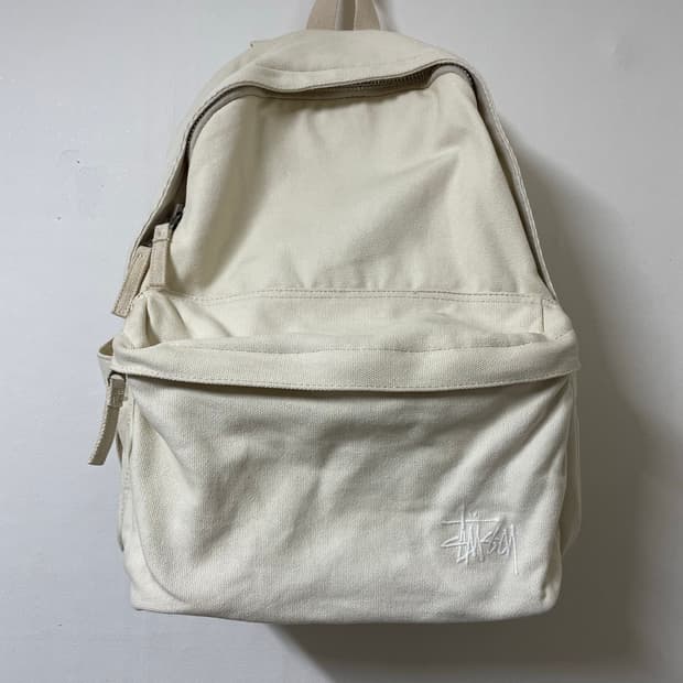 스투시 백팩 내츄럴 컬러