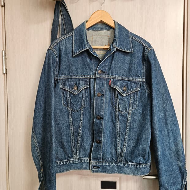 Jp lvc 3세대 청자켓 40 사이즈 리바이스 데님 트러커