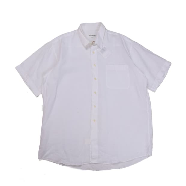 YvesSaintLaurent Linen Half Shirt