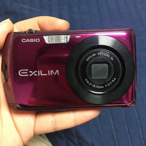 (희귀)카시오 엑슬림 EX-Z330 핑크 디카