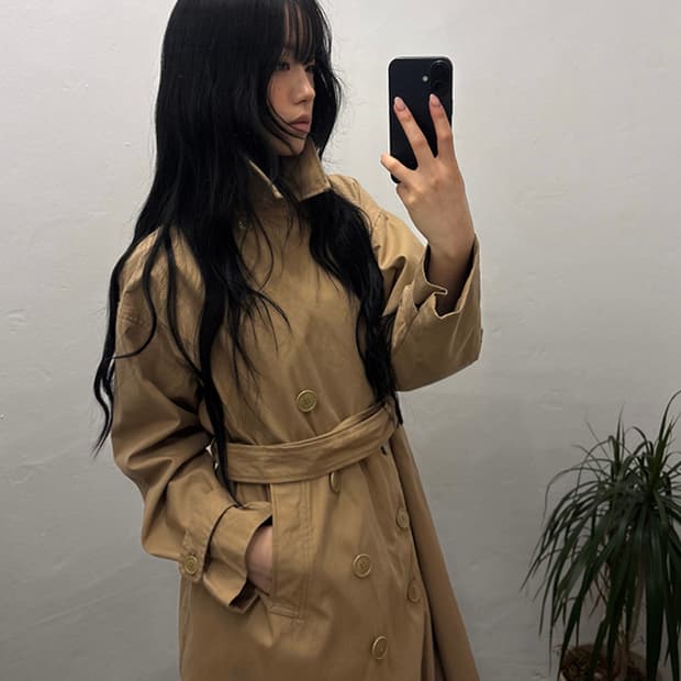 Buzz Rickson's × BEAMS BOY Trench Coat
