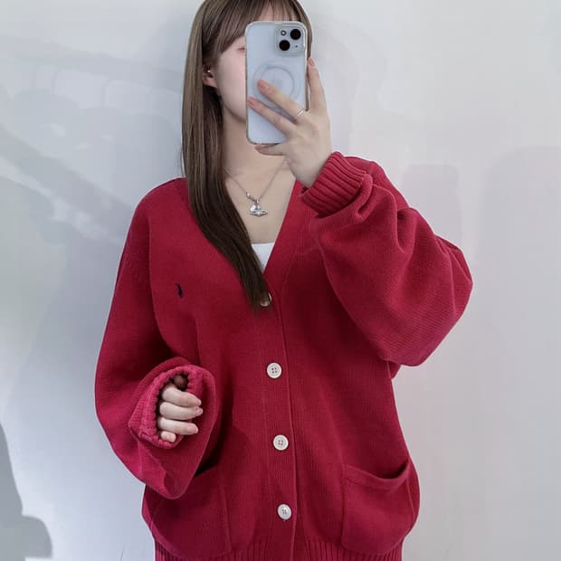 폴로랄프로렌 90‘s 포니 가디건
