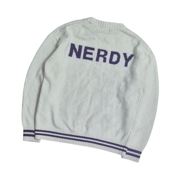 널디 빅로고 니트