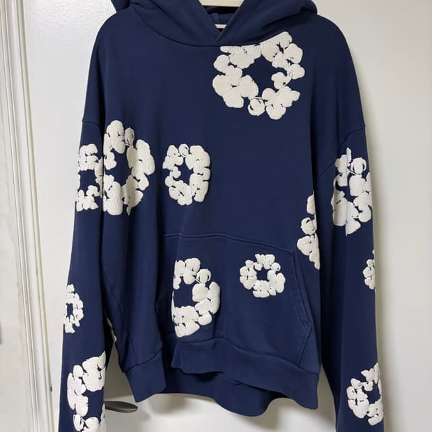 데님티어스 후드 네이비