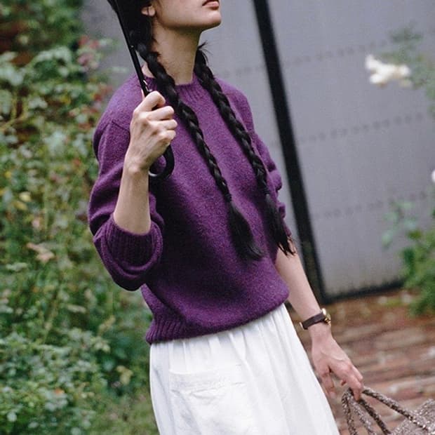 얼바닉30 팔레트니트 퍼플